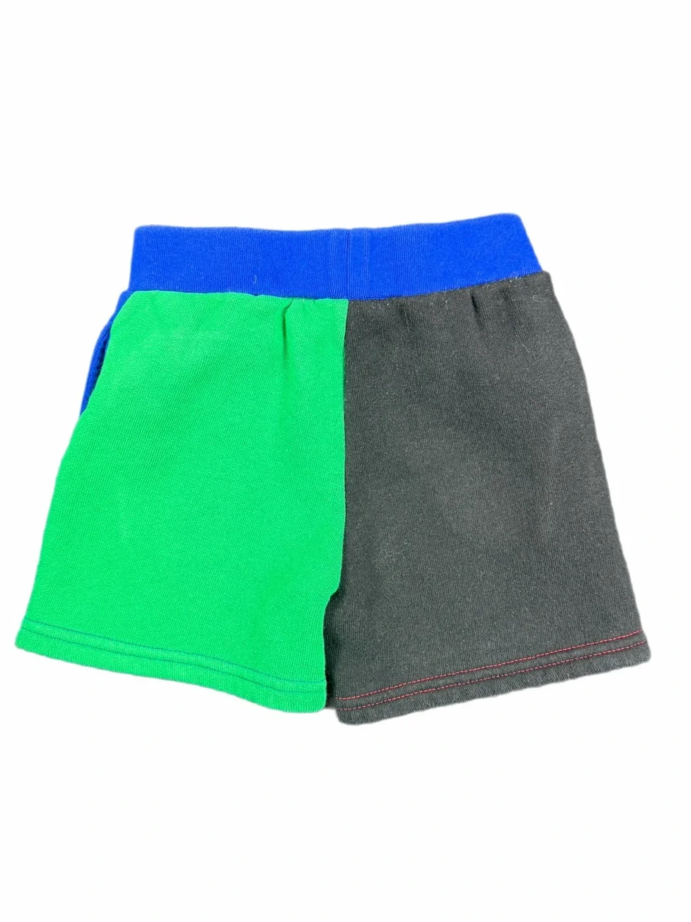 RALPH LAUREN Color-Blocked Fleece Shorts - 12M